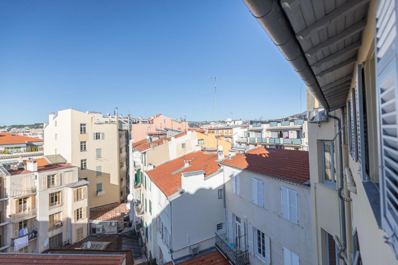 1 Su Ede - Dernier Etage Ascenseur - 1 Min Plage Et Zone Pietonne ニース エクステリア 写真