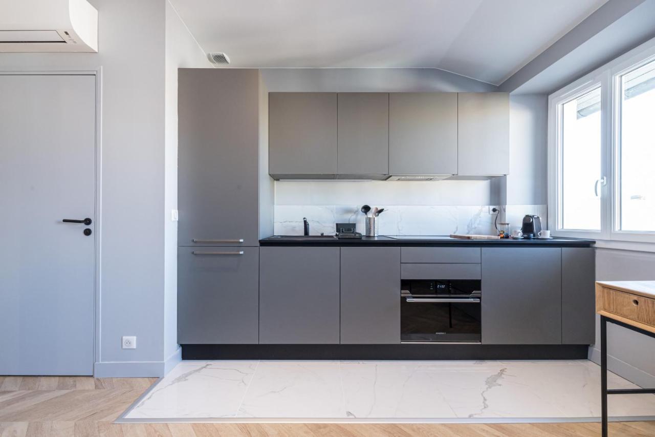 1 Su Ede - Dernier Etage Ascenseur - 1 Min Plage Et Zone Pietonne ニース エクステリア 写真